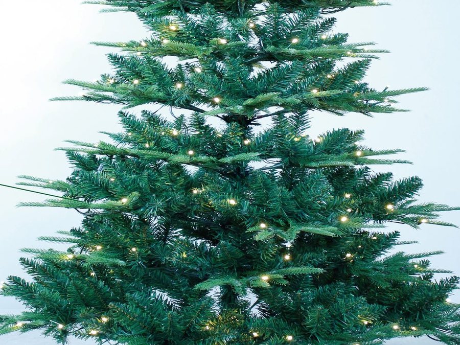 Pre-lit LED trees